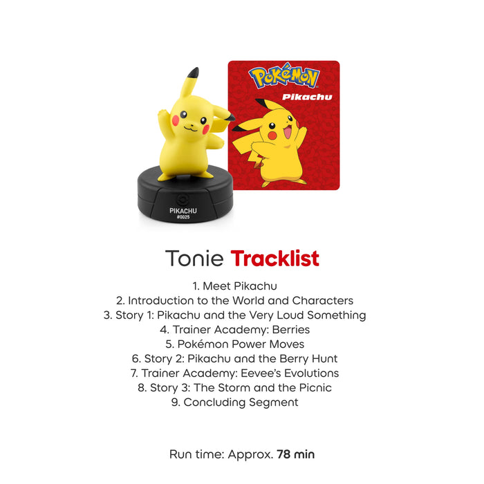 Tonies Pokémon: Pikachu (PRE-ORDER)