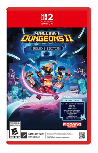 Minecraft Dungeons II Deluxe Edition [Game-Key Card] - Nintendo Switch 2 (PRE-ORDER)