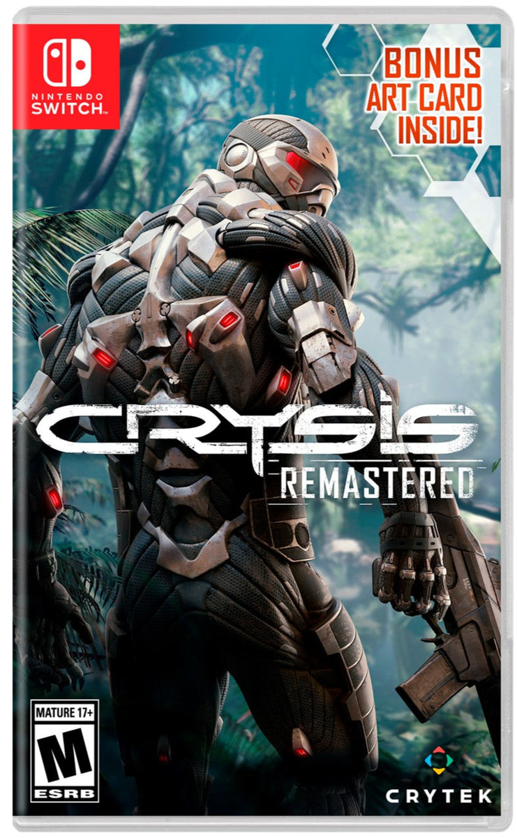 Crysis Remastered 3 クライシス Switch 新品未開封 Crysis Remastered (Bonus Art Card Inside) - Nintendo Switch