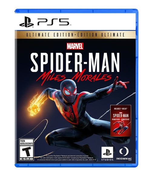 Marvels Spiderman Miles Morales Ultimate Edition Playstation