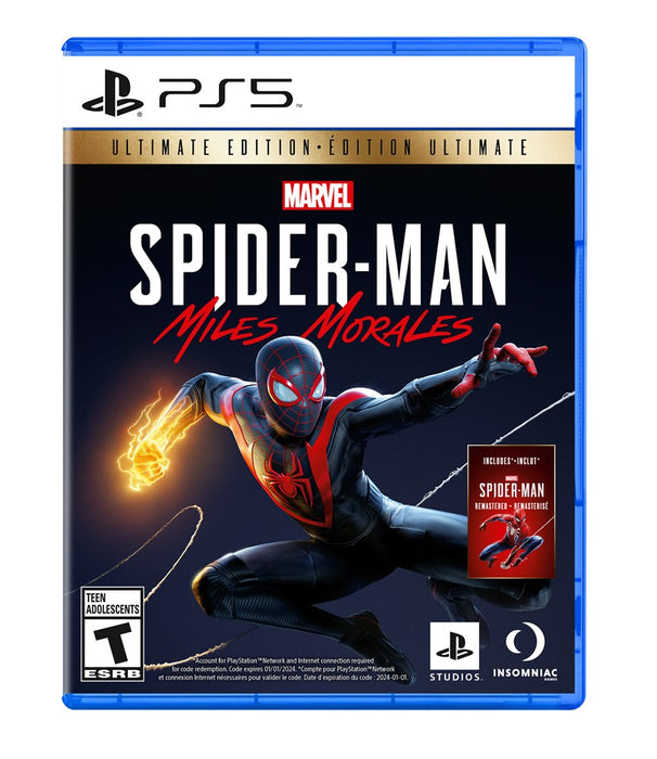 MARVELS SPIDERMAN MILES MORALES ULTIMATE EDITION - PS5