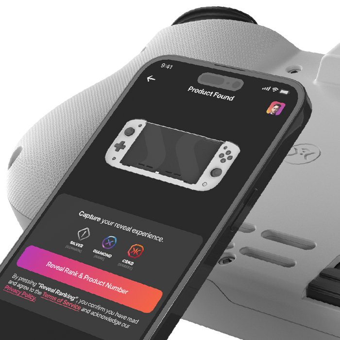 CRKD Nitro Deck [White Edition] - Nintendo Switch