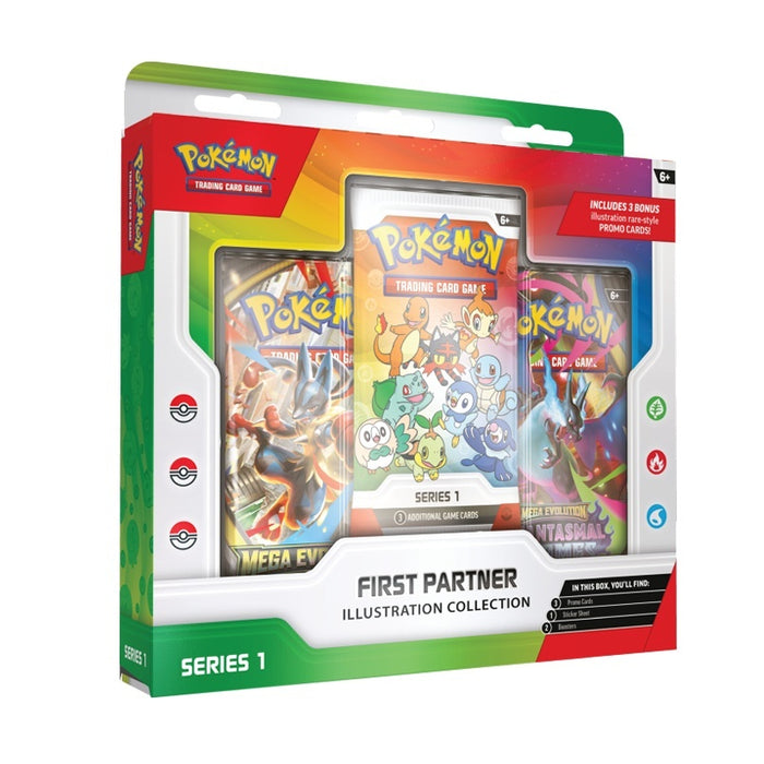 Pokemon TCG First Partner Illustration Collections - Series 1