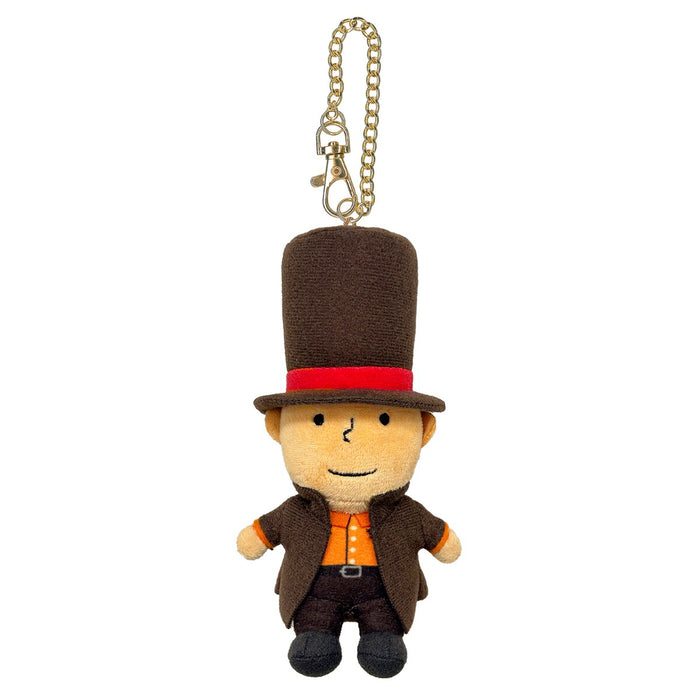 Professor Layton and the New World of Steam Plush Toy: Professor Layton Mascot Key Ring Plush (PRE-ORDER)