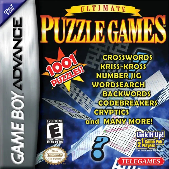 Ultimate Puzzle Games (Telegames) - Game Boy Advance