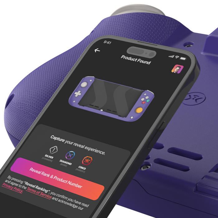 CRKD Nitro Deck [Retro Purple Limited Edition] with Carry Case - Nintendo Switch