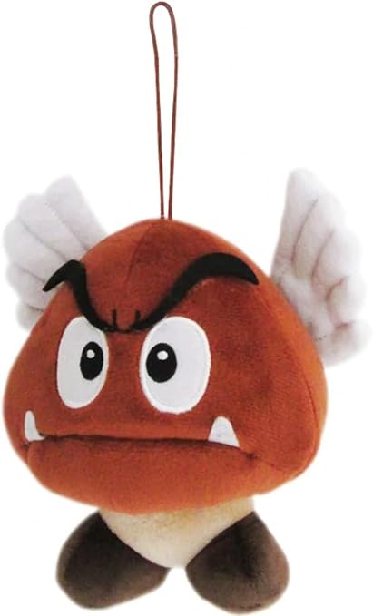 Super Mario All Star Collection Paragoomba 5" Plush [Little Buddy]