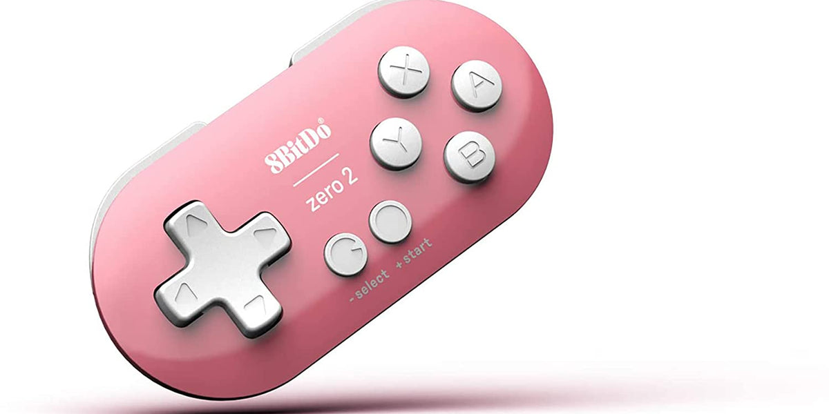 8Bitdo Zero 2 Bluetooth Gamepad Keychain Sized Mini Controller for