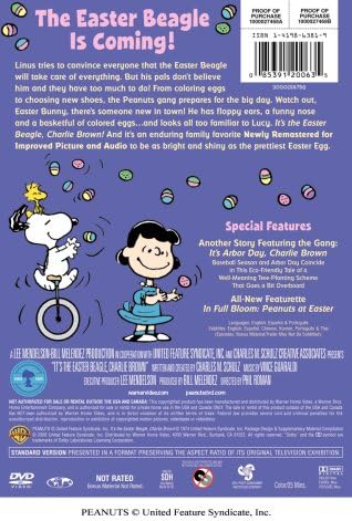 It's the Easter Beagle, Charlie Brown Remastered Deluxe Edition - DVD
