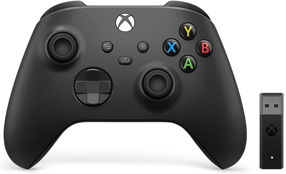 Xbox Wireless Controller + Wireless Adapter for Windows - Xbox Series X|S, Xbox One