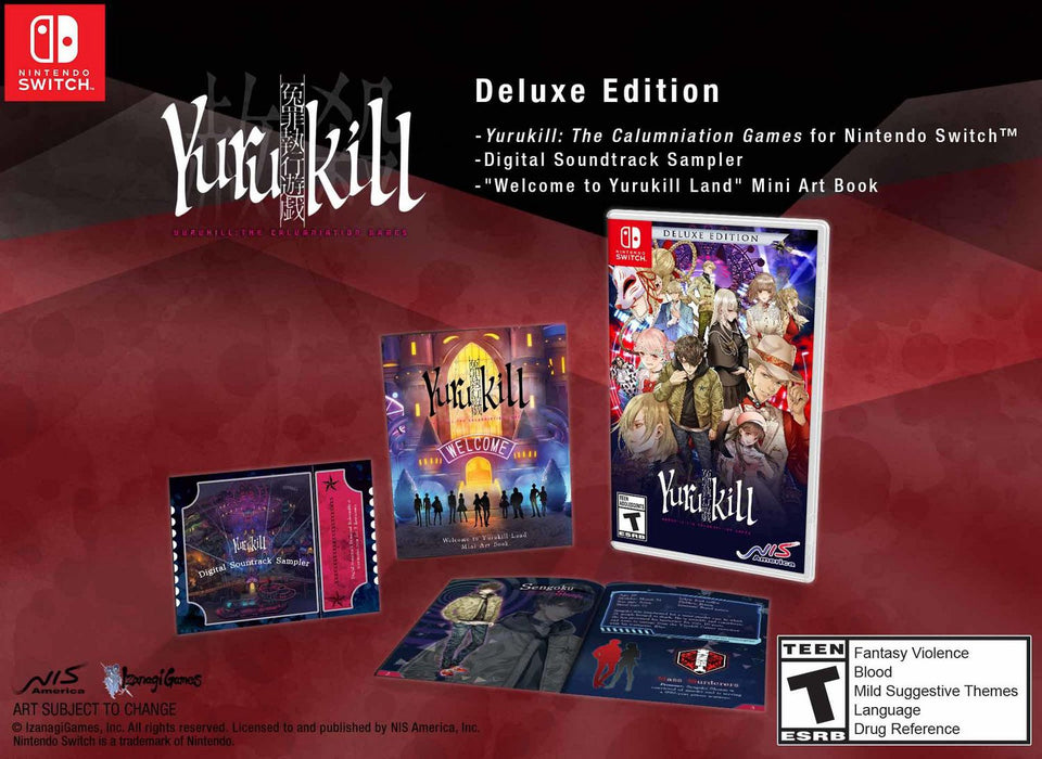 YURUKILL THE CALUMNIATION GAMES DELUXE EDITION - SWITCH