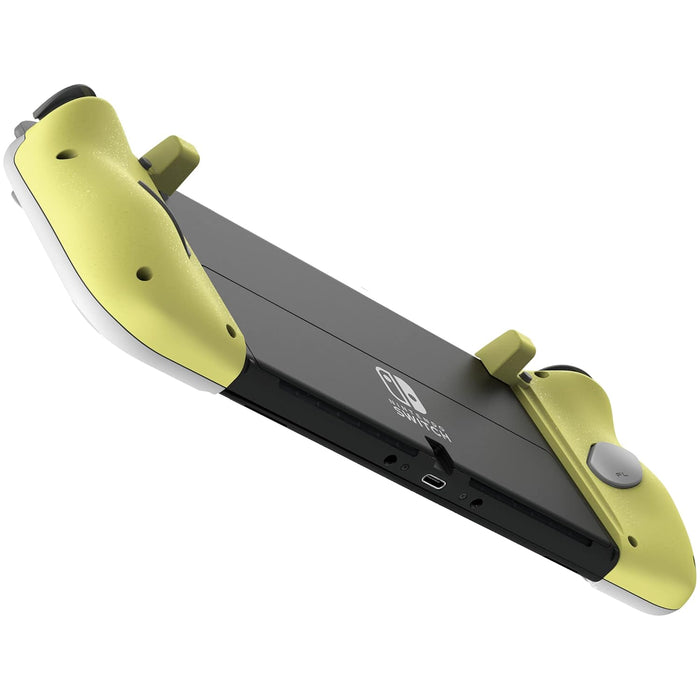 HORI Switch Split Pad Compact (Light Gray / Yellow)