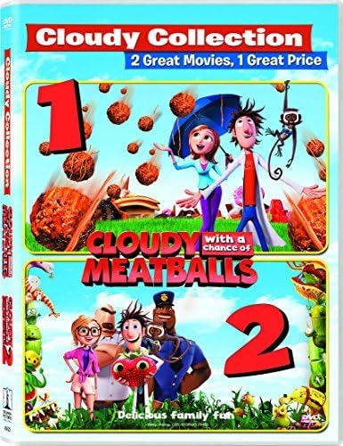 Cloudy with a Chance of Meatballs 1 & 2 - DVD