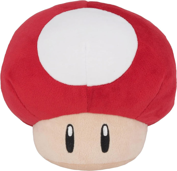 Super Mario All Star Collection Mushroom 6" Plush [Little Buddy]