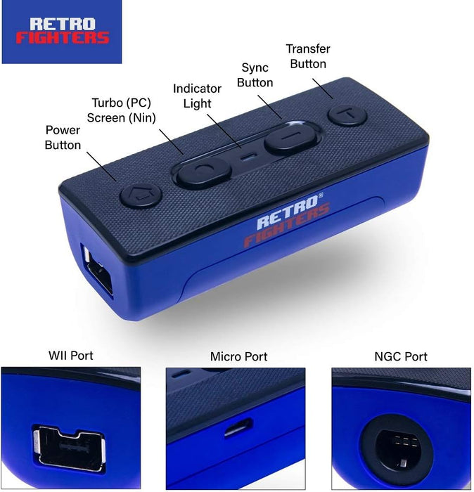 Retro Fighters Warrior Wireless Adapter - Nintendo Switch