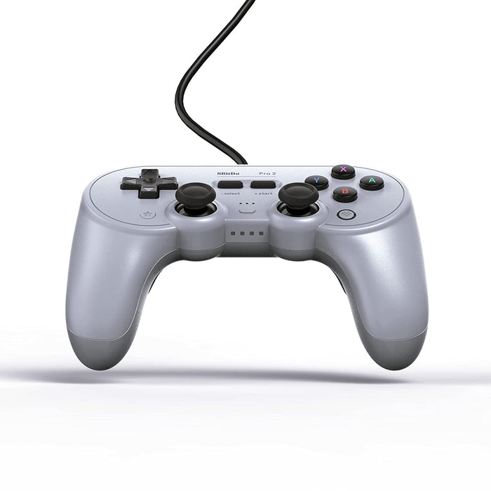 8BitDo Pro 2 Wired Controller for Switch & Windows [Grey] - Switch