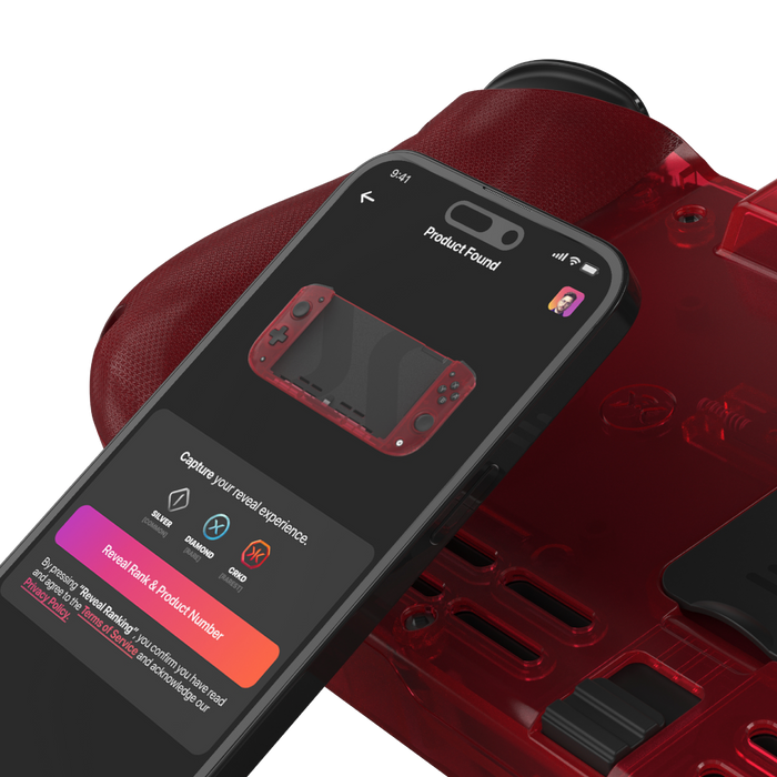 CRKD Nitro Deck [Retro Atomic Red Limited Edition] with Carry Case - Nintendo Switch