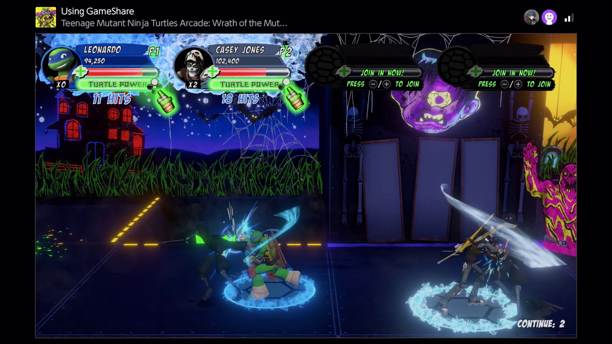 Teenage Mutant Ninja Turtles Arcade: Wrath of the Mutants Ninja Edition [Game-Key Card] - Nintendo Switch 2