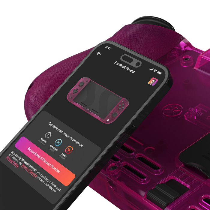 CRKD Nitro Deck [Retro Crystal Pink Limited Edition] with Carry Case - Nintendo Switch