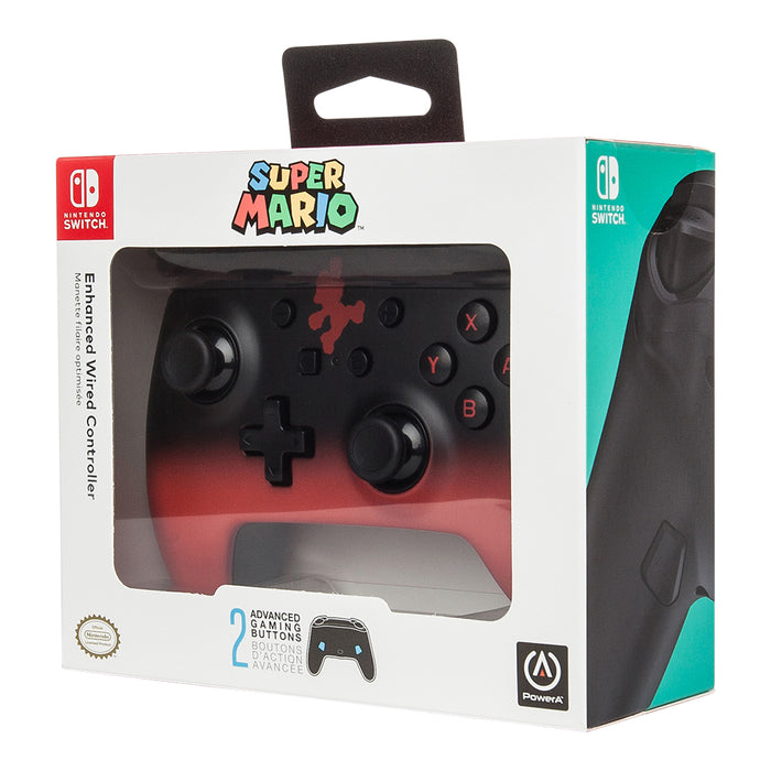 PowerA Wired Controller for Nintendo Switch - Mario Fade