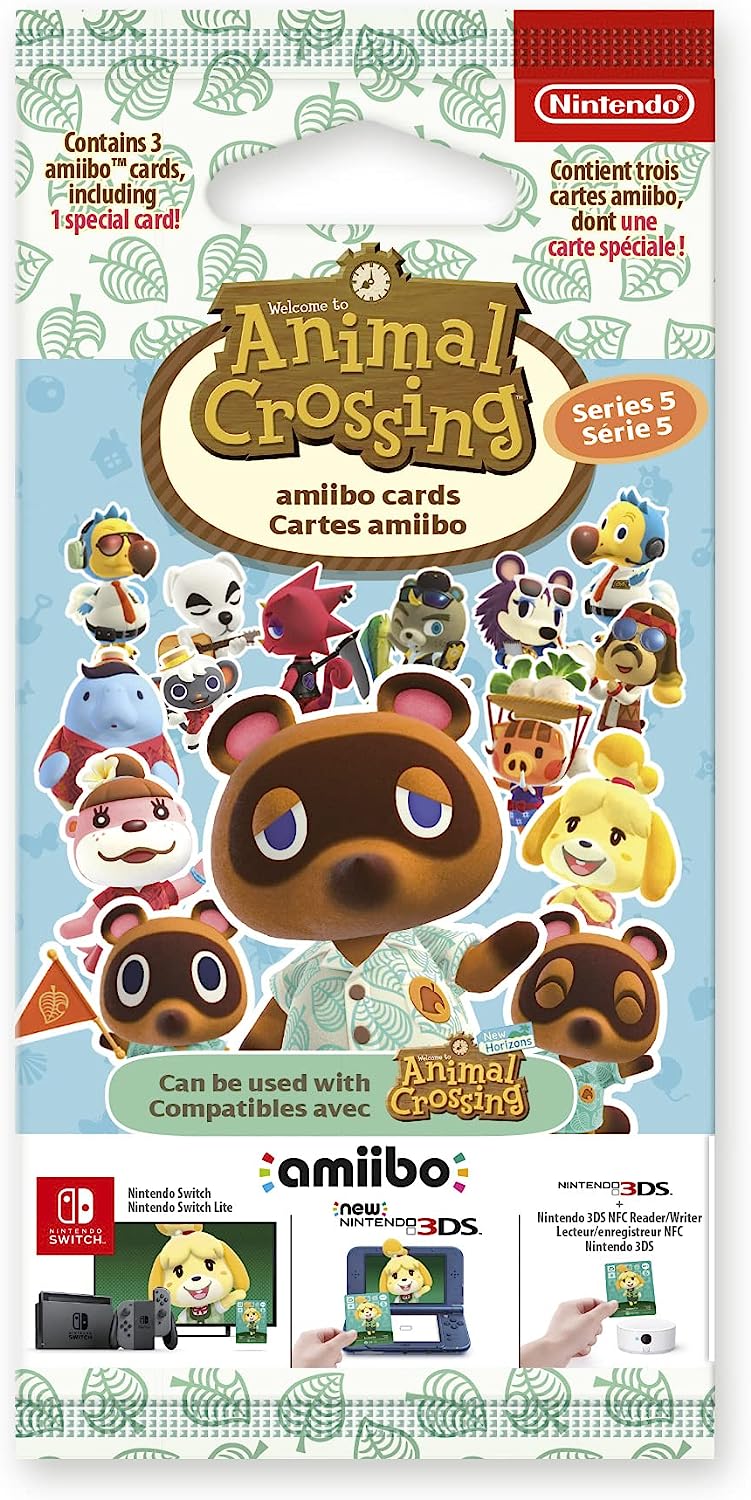 Animal Crossing - Amiibo Cards Series 5 (6 Cards/Pack)- Nintendo