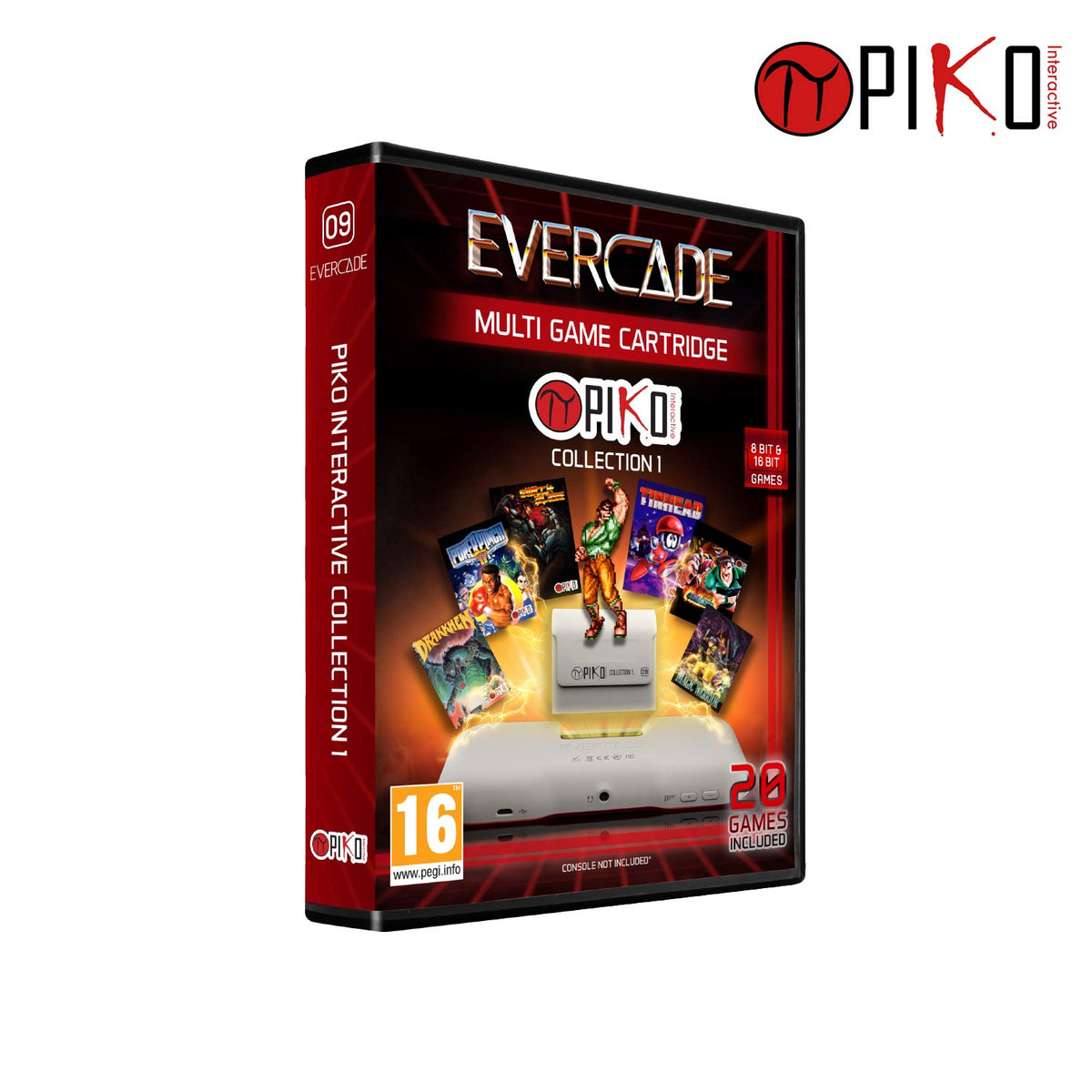Evercade Piko Collection 1 Cartridge [09] [PEGI RATED COVER
