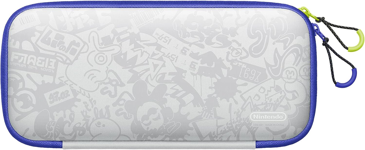 Carrying Case & Screen Protector Splatoon 3 Edition - Nintendo Switch