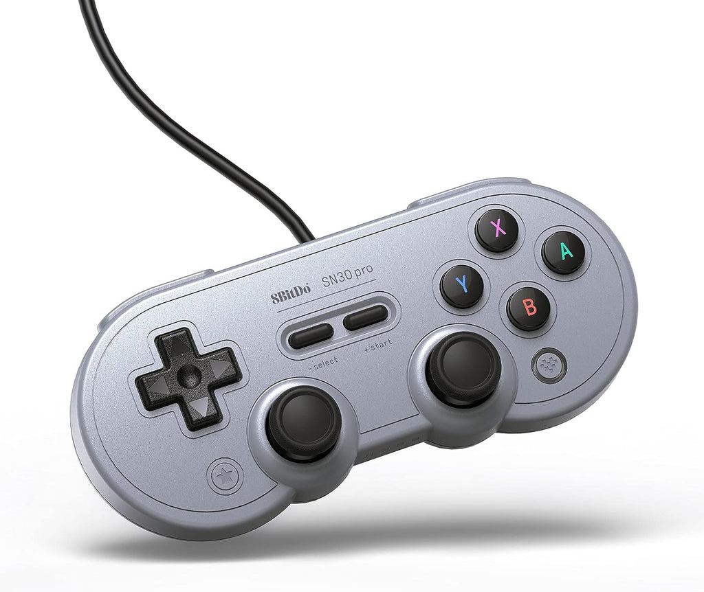 8BITDO SN30 PRO WIRED [GREY] — VIDEOGAMESPLUS.CA