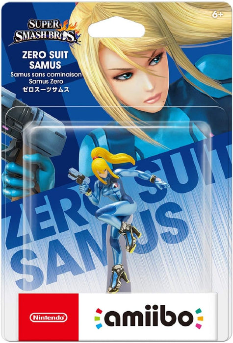 AMIIBO - ZERO SUIT SAMUS SUPER SMASH SERIES (EU IMPORT)