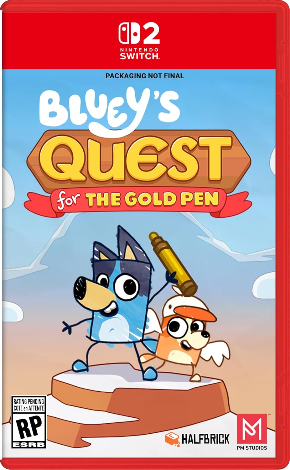 Bluey's Quest for the Golden Pen