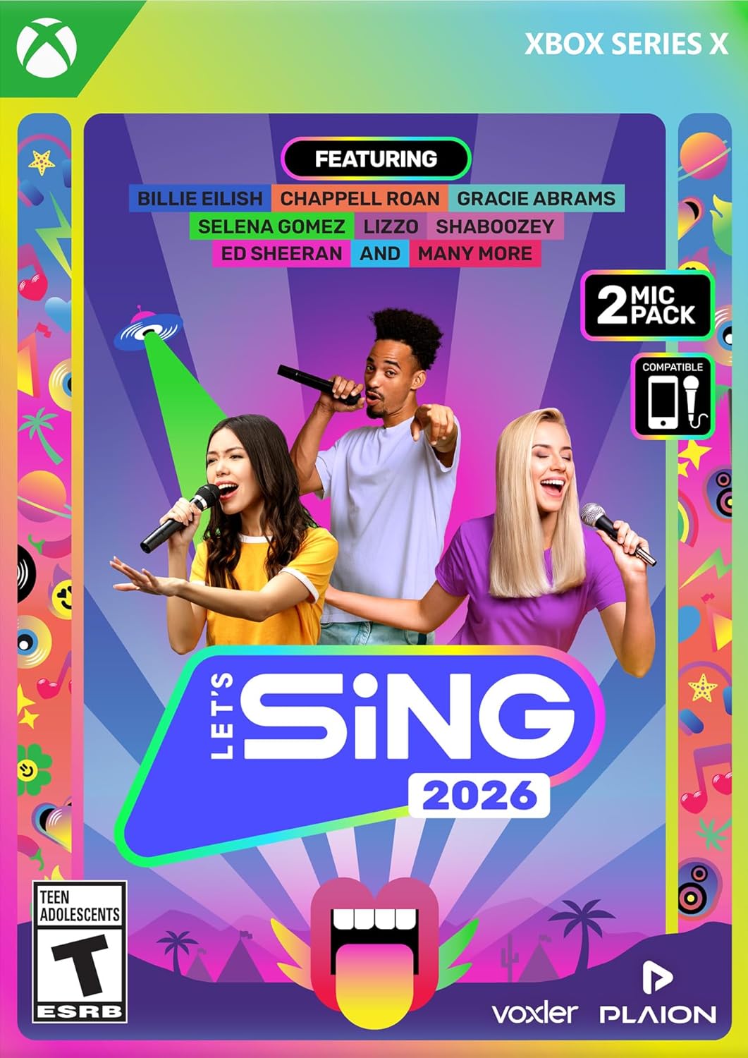 Let's Sing 2026 + 2 Mics - Xbox Series X — VIDEOGAMESPLUS.CA