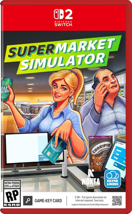 Supermarket Simulator [Game-Key Card] - Nintendo Switch 2 (PRE-ORDER)