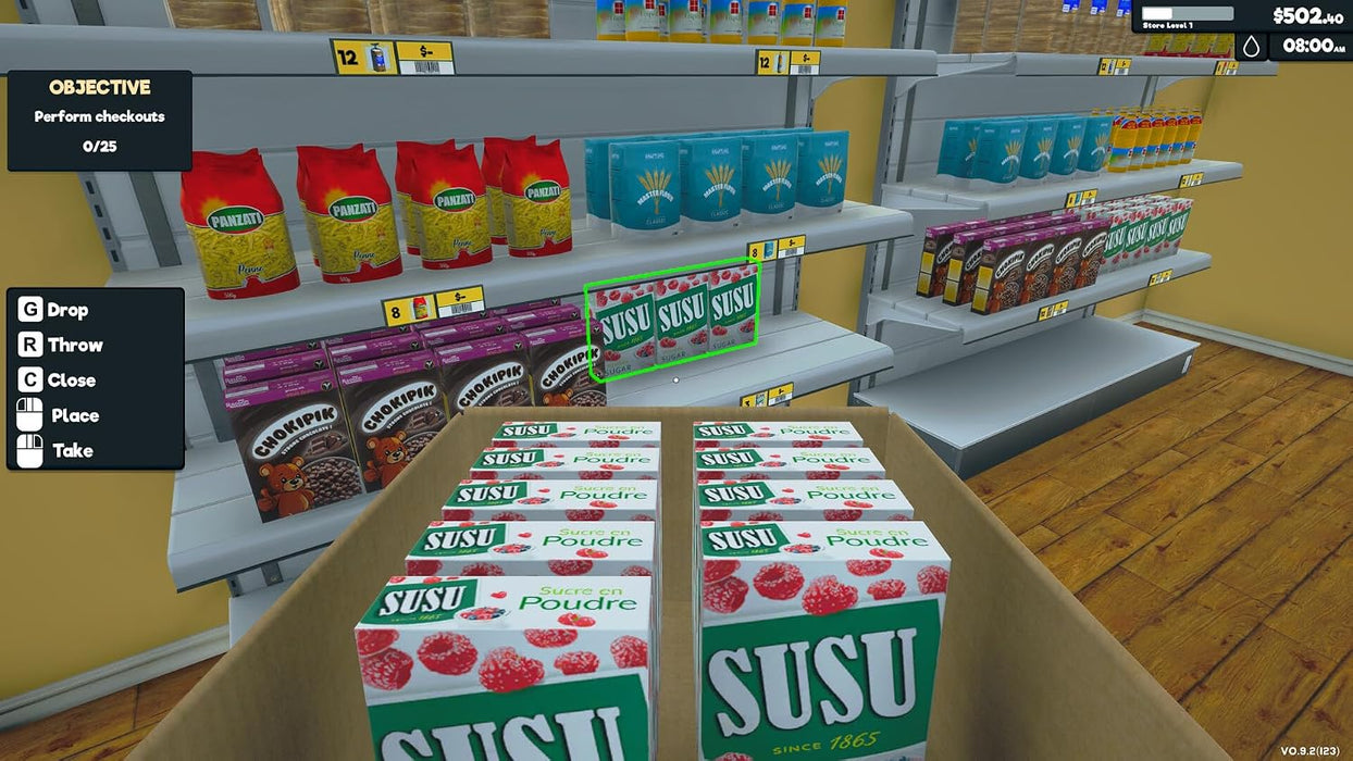 Supermarket Simulator [Game-Key Card] - Nintendo Switch 2 (PRE-ORDER)