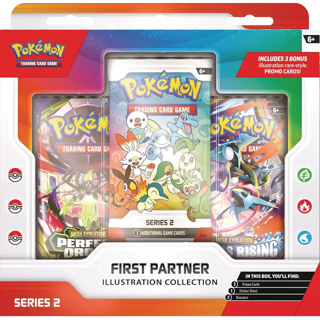Pokemon TCG: First Partner Illustration Collections - Series 2 (Pre Order)