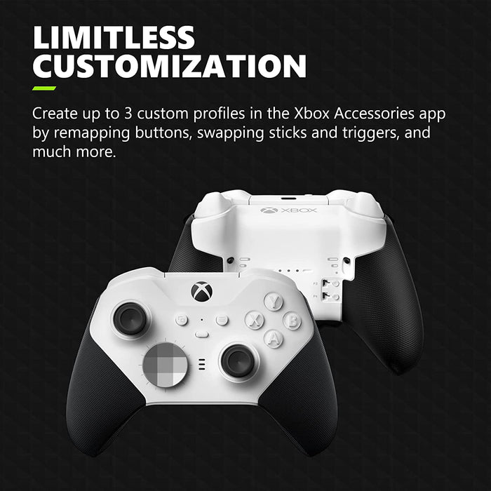 Elite Wireless Controller Series 2 Core for Xbox Series and Windows Devices - White