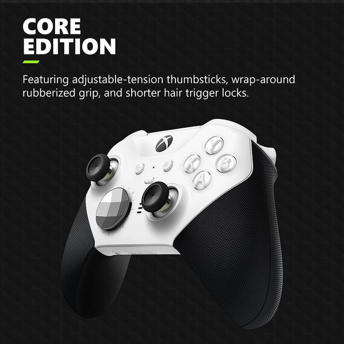 Elite Wireless Controller Series 2 Core for Xbox Series and Windows Devices - White
