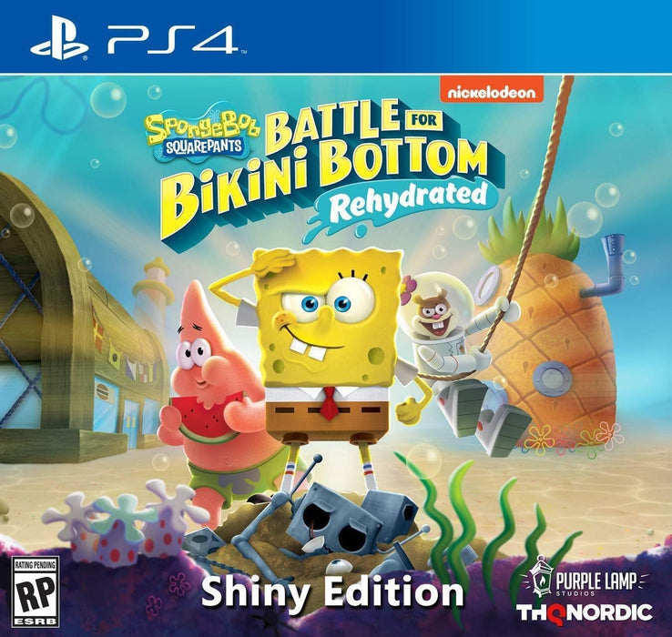 Spongebob Squarepants Battle for Bikini Bottom Rehydrated Shiny Edition  - PlayStation 4