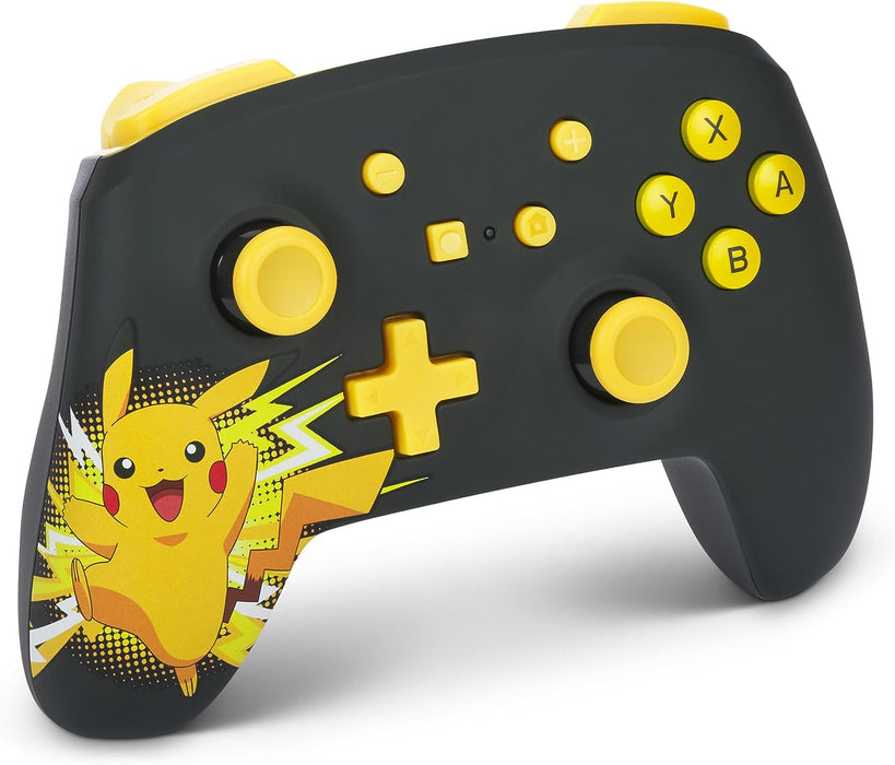 Power A Enhanced Wireless Controller Switch Pikachu Ecstatic