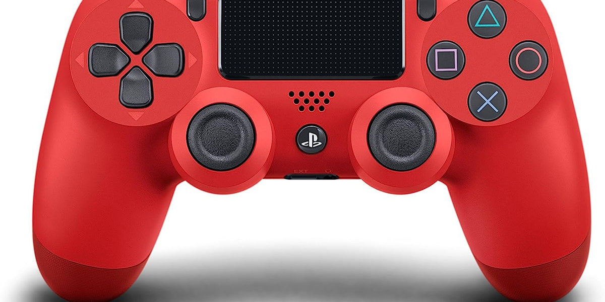 DualShock 4 Wireless Controller [Magma Red] - PS4 — VIDEOGAMESPLUS.CA