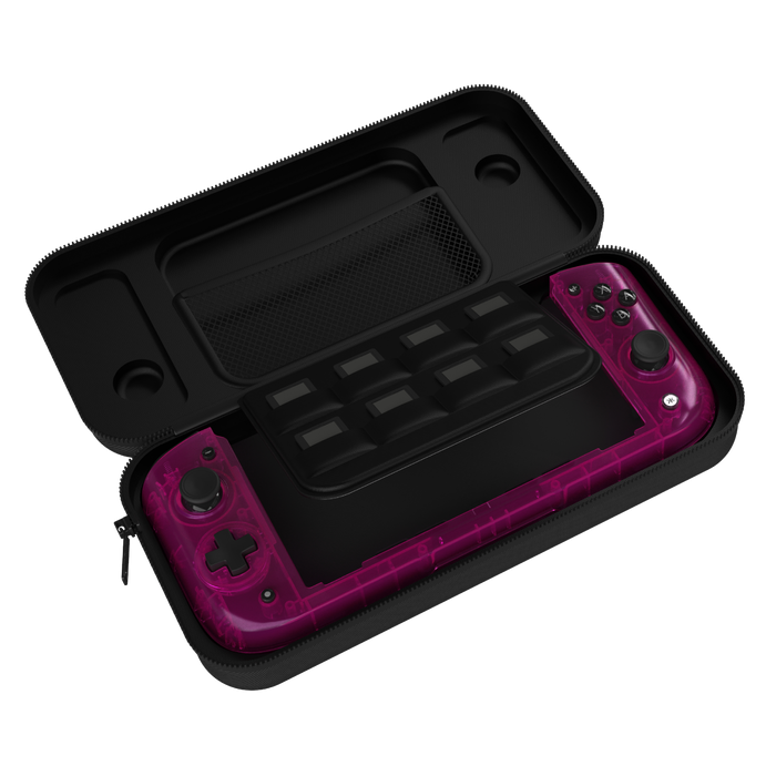 CRKD Nitro Deck [Retro Crystal Pink Limited Edition] with Carry Case - Nintendo Switch