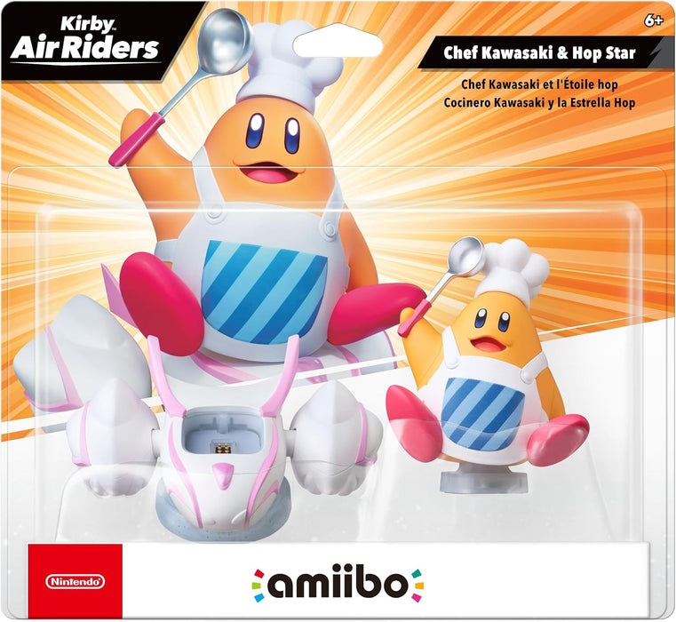 Nintendo Amiibo - Chef Kawasaki & Hop Star - Kirby™ Air Riders Series