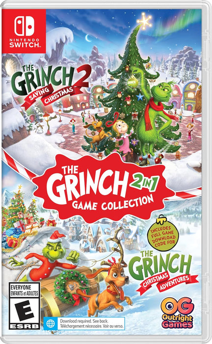 The Grinch Bundle: Saving Christmas and Christmas Adventures (2 in 1 Game Collection) - Nintendo Switch (PRE-ORDER)