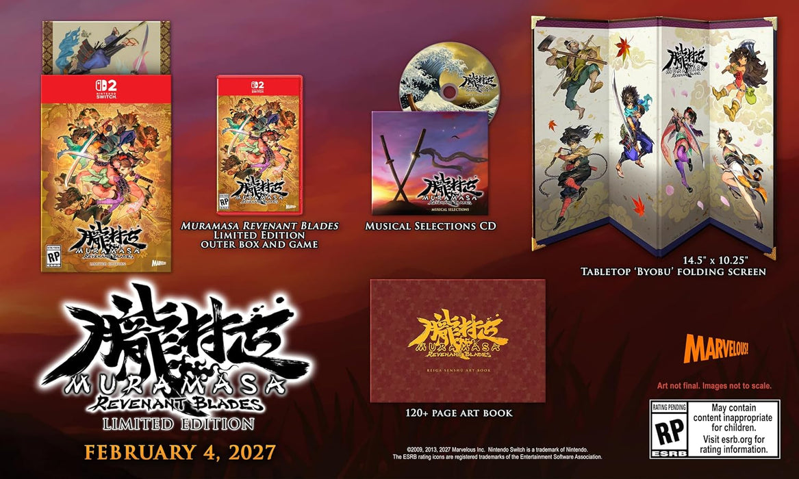 Muramasa: Revenant Blades [Limited Edition] - Nintendo Switch 2 (PRE-ORDER)