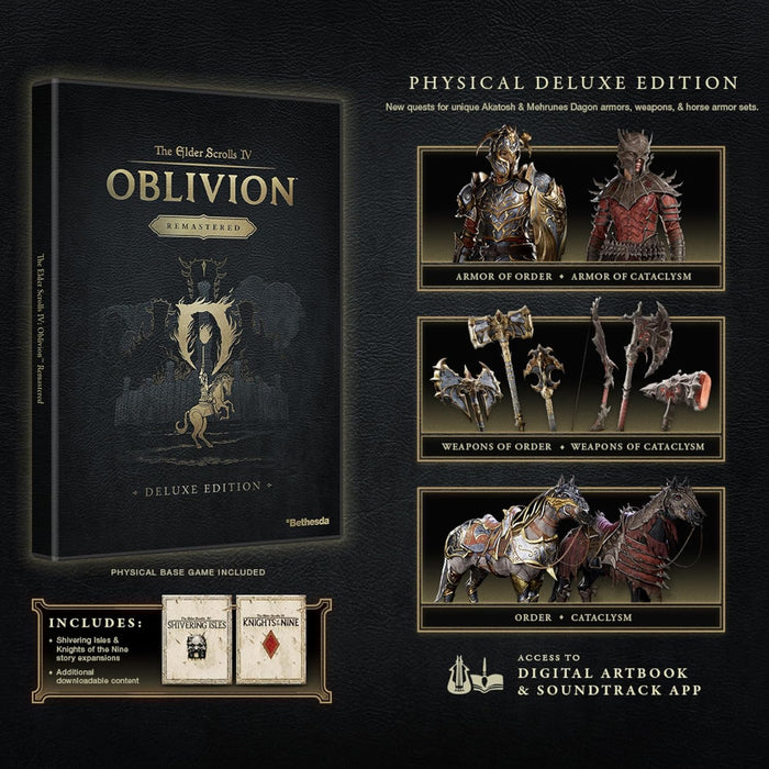 The Elder Scrolls IV: Oblivion™ Remastered – Physical Deluxe Edition – Xbox Series X
