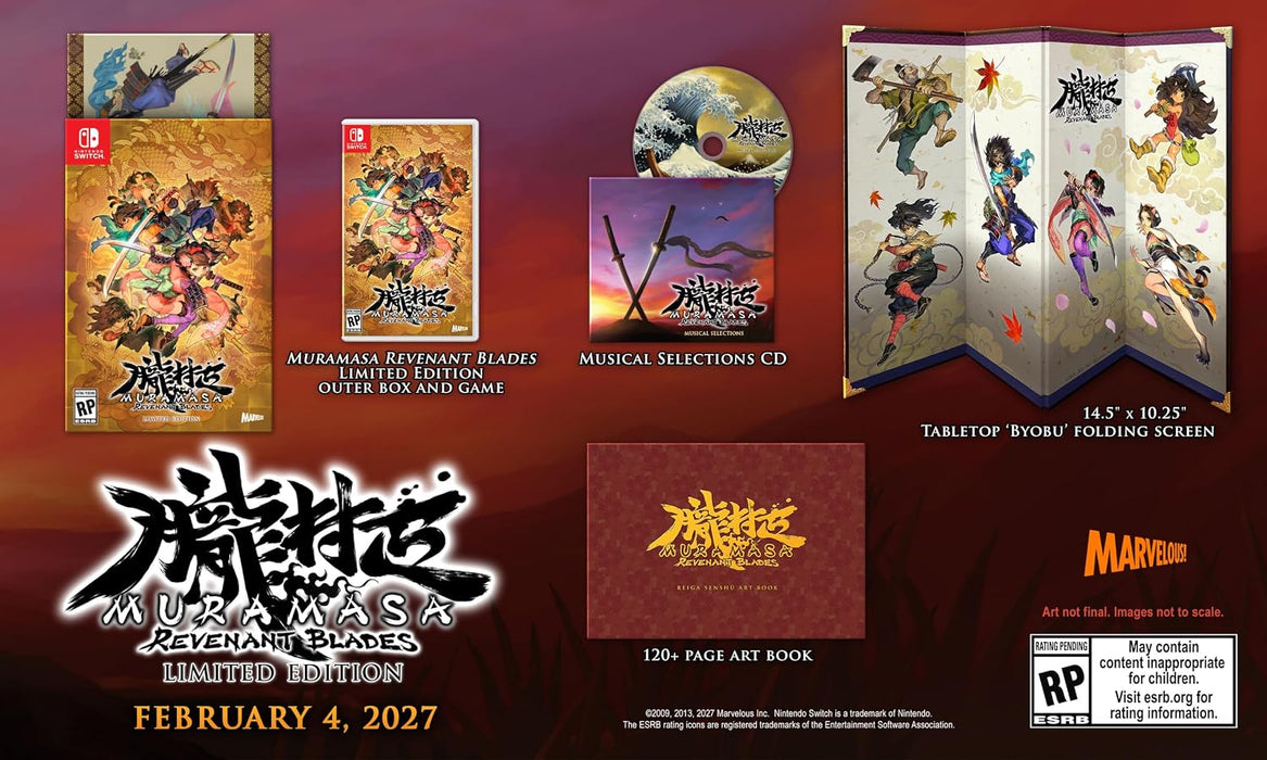 Muramasa: Revenant Blades [Limited Edition] - Nintendo Switch (PRE-ORDER)