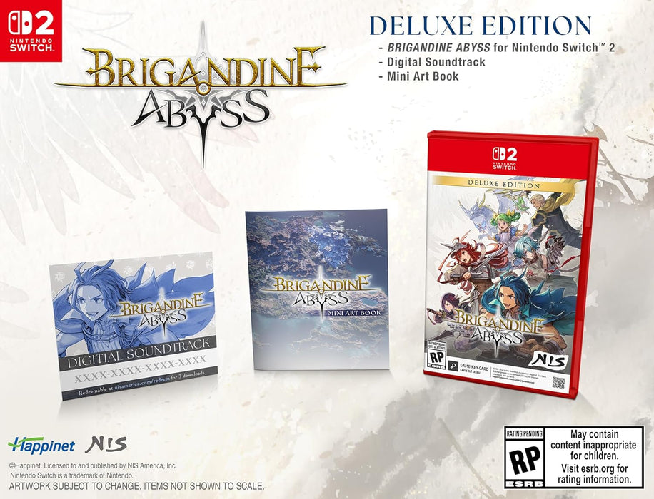 BRIGANDINE ABYSS: Deluxe Edition [Game-Key Card] - Nintendo Switch 2 (PRE-ORDER)