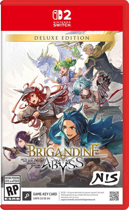 BRIGANDINE ABYSS: Deluxe Edition [Game-Key Card] - Nintendo Switch 2 (PRE-ORDER)