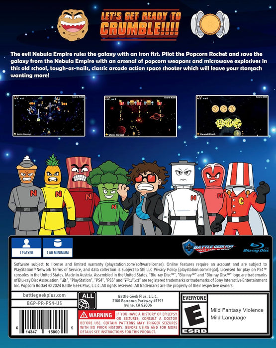 Popcorn Rocket - PlayStation 4 (Expected Week of May 11th)