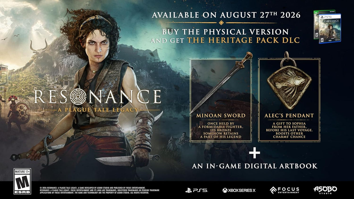 Resonance: A Plague Tale Legacy - PlayStation 5 (PRE-ORDER)