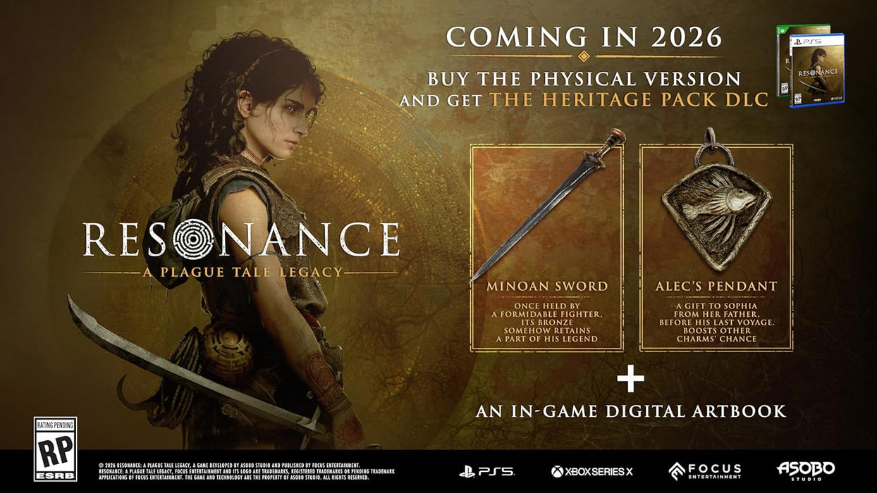 Resonance: A Plague Tale Legacy - PlayStation 5 (PRE-ORDER)